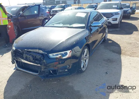 2014 Audi S5 3.0T Premium Plus z USA, uszkodzony, nr VIN WAUVGAFR7EA028471